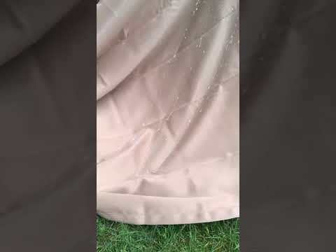 Blackout Waterproof Outdoor Curtain Patio Drapery Custom ROSE