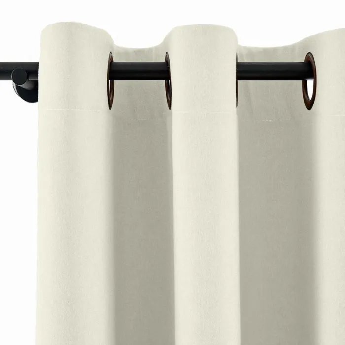 Yeffa Grommet Curtain Room Darkening Panel Blackout Lined