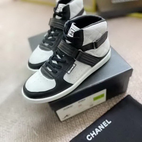 20秋季最新专柜款-香奈儿Chanel经典中古风菱格拼色休闲鞋短靴 原版一比一，超经典好看 休闲运动百搭
