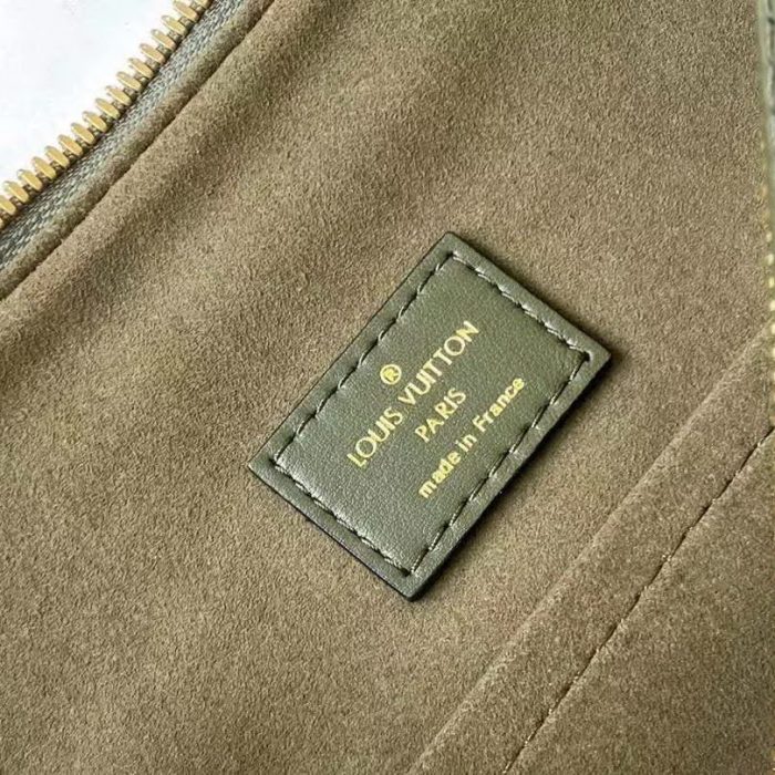 【原版皮】路易威登/LV MAIDA 手袋，优雅融合Damier Ebène帆布和小牛皮，搭配超大挂饰，顶部皮革手柄及可拆卸肩带，令功能设计随身而动，款号：N40366