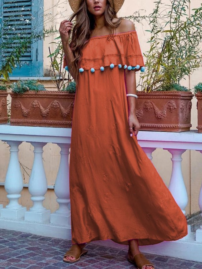 Solid Maxi Dresses