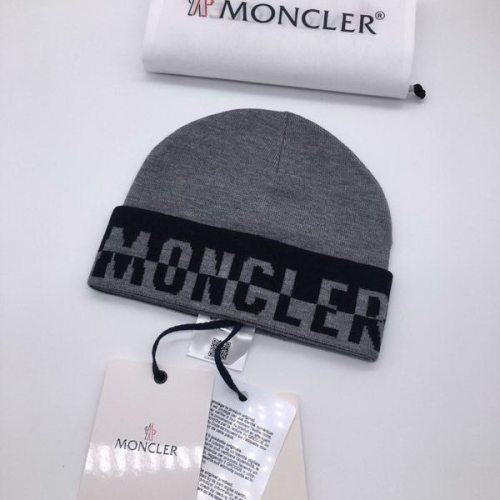 官网同步20秋季最新款-Moncler新款毛线针织帽子，专柜同步，冬季必备款
