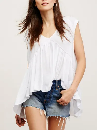 Short Sleeve Cotton Shirts & Tops