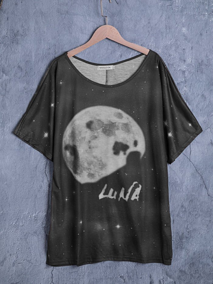 Cotton Short Sleeve Crew Neck Shirts & Tops