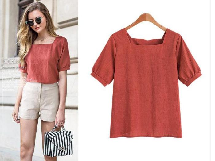 Casual Short Sleeve Shirts & Tops