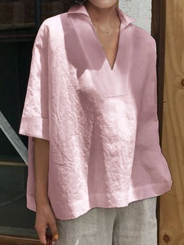 Women Casual Tops Tunic Blouse Shirt