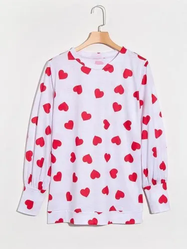 Casual Long Sleeve Cotton-Blend T-Shirts