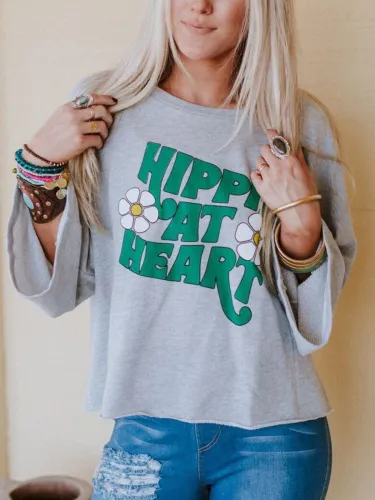 Gray Cotton Shirts & Tops