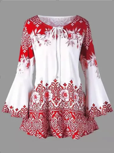 Patch Short Sleeve Sweet Shirts & Tops