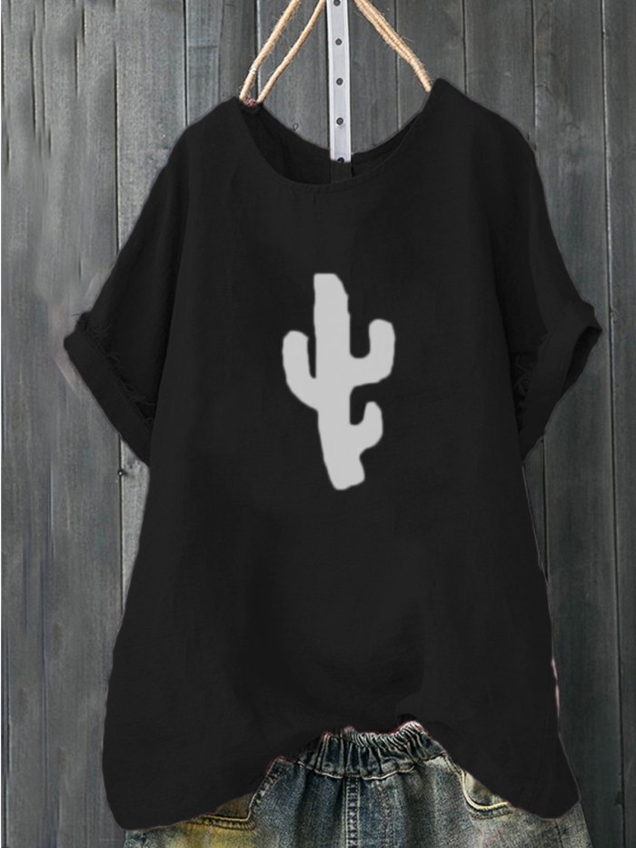 Printed Short Sleeve Shirts & Tops