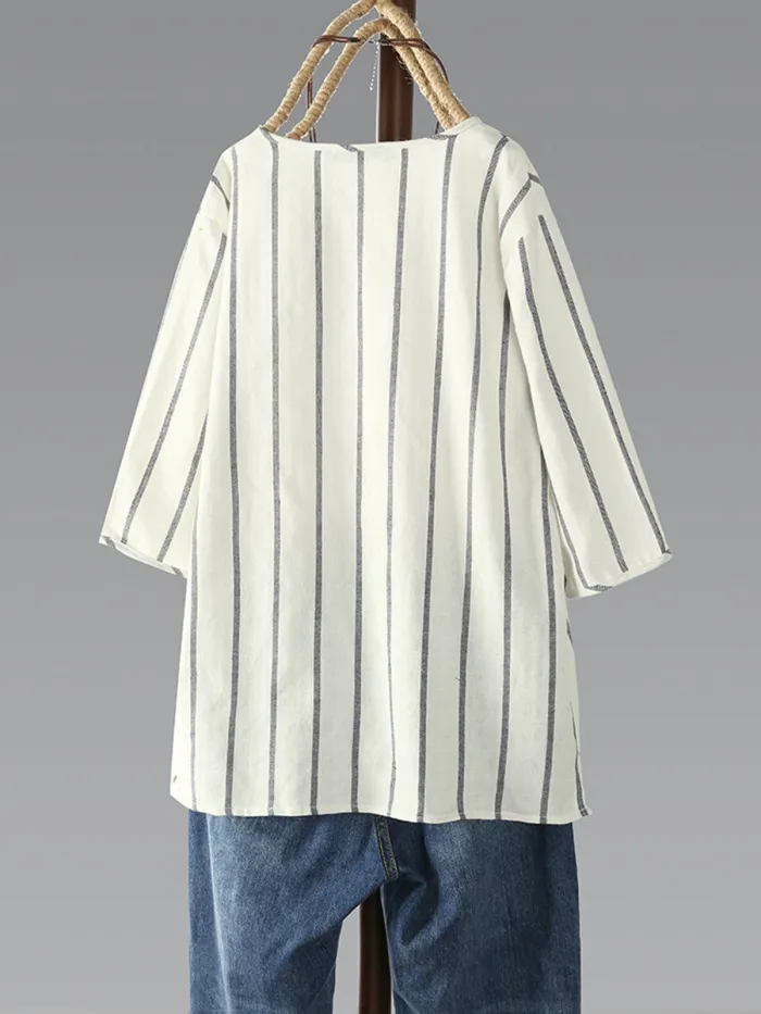 Women Casual Loose Tops Tunic Blouse Shirt