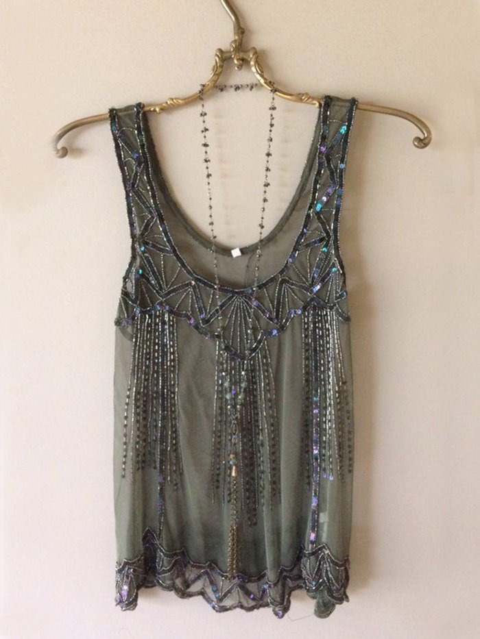 Casual Sleeveless Round Neck Plus Size Tops