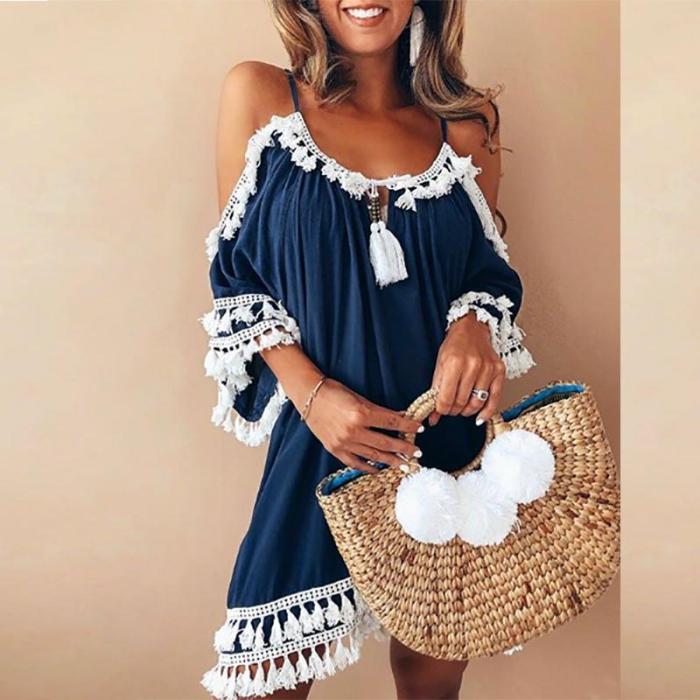 Bohemian Casual Plus Size Dress