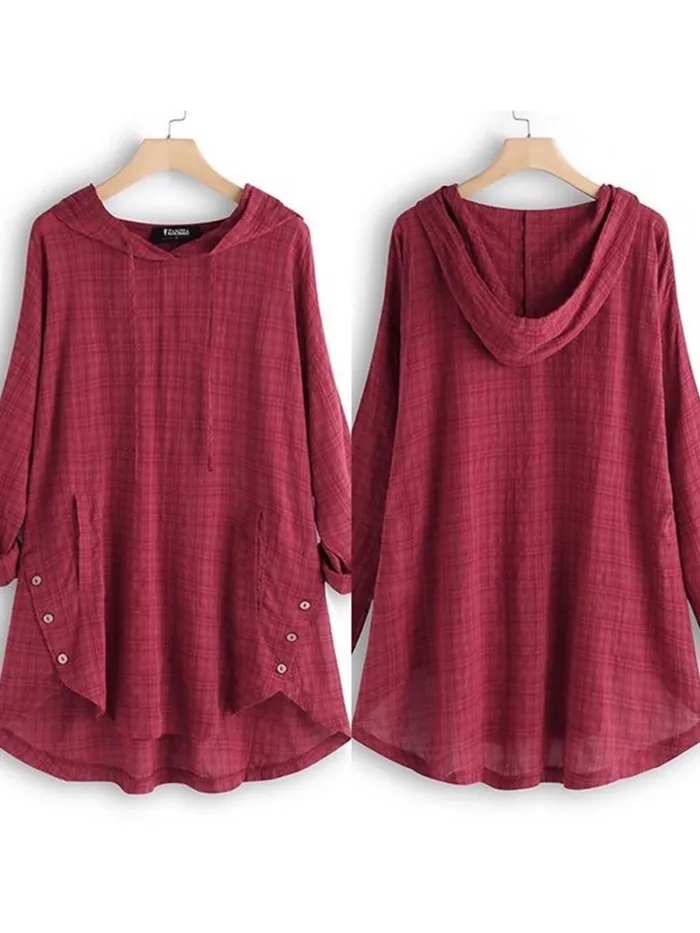 Women Casual Loose Tops Tunic Blouse Shirt