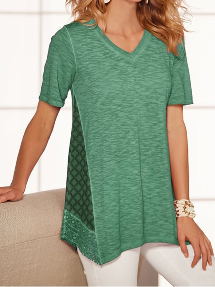 Women Relaxed Fit Loose Tops Tee Tunic T Shirt