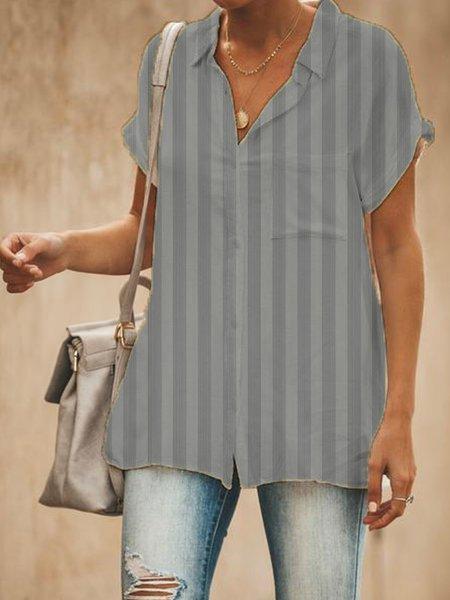 Casual Short Sleeve Shirts & Tops