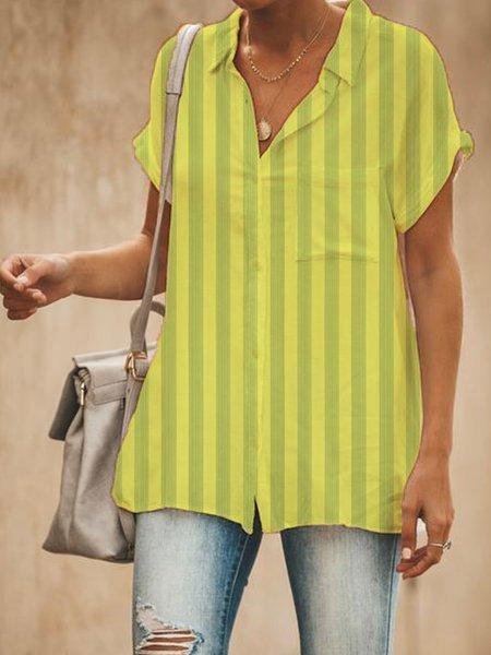 Casual Short Sleeve Shirts & Tops