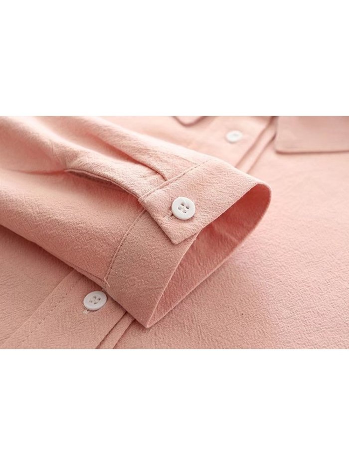 Women Casual Peter Pan Collar Tops Tunic Blouse Shirt