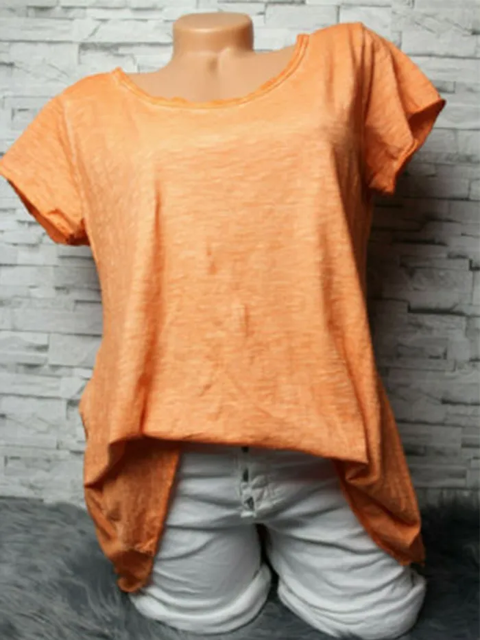 Casual Solid Shirts & Tops