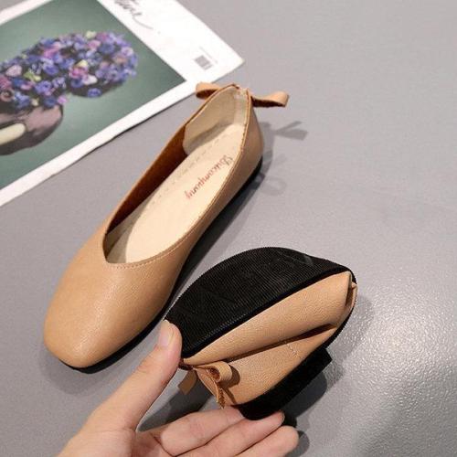 Bowknot Flat Soft Casual Shoes