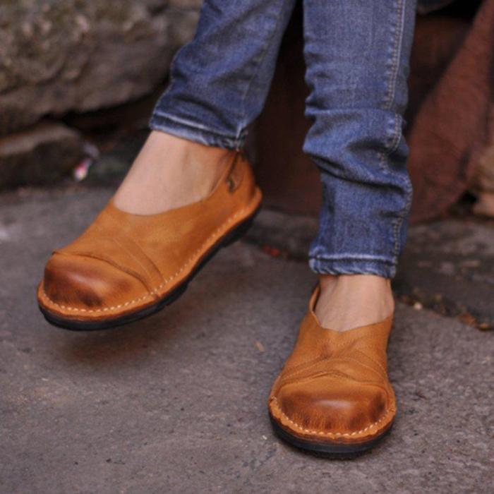 Women Soft Pu Flat Heel Spring/fall Loafers