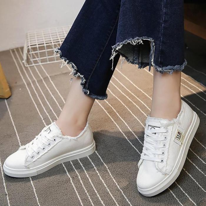Women Canvas Sneakers Breathable Comfortable Shoes