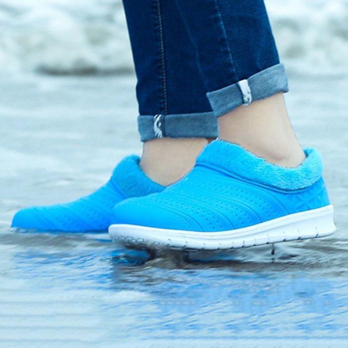 Women Snow Waterproof Loafers Booties Casual Shoes