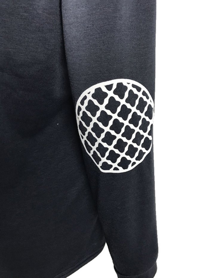 Long Sleeve Cotton Sweet Crew Neck T-Shirts