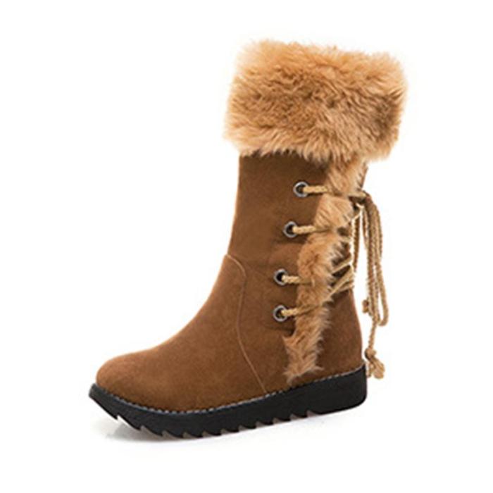 Women Snow Booties Casual Comfort Warm Shoes