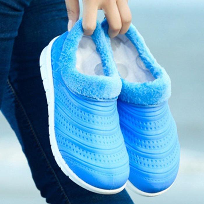 Women Snow Waterproof Loafers Booties Casual Shoes