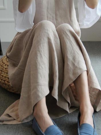 LOOSE PURE COLOR SIMPLE JUMPSUIT PANTS