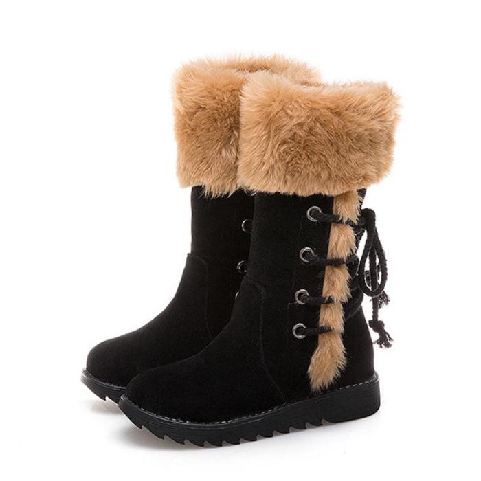 Women Snow Booties Casual Comfort Warm Shoes