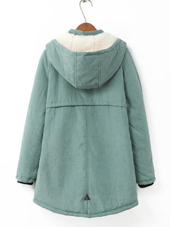 Casual Cotton Large padded cotton jacket