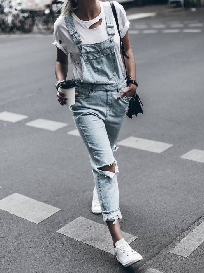 Vintage Pockets Jumpsuits