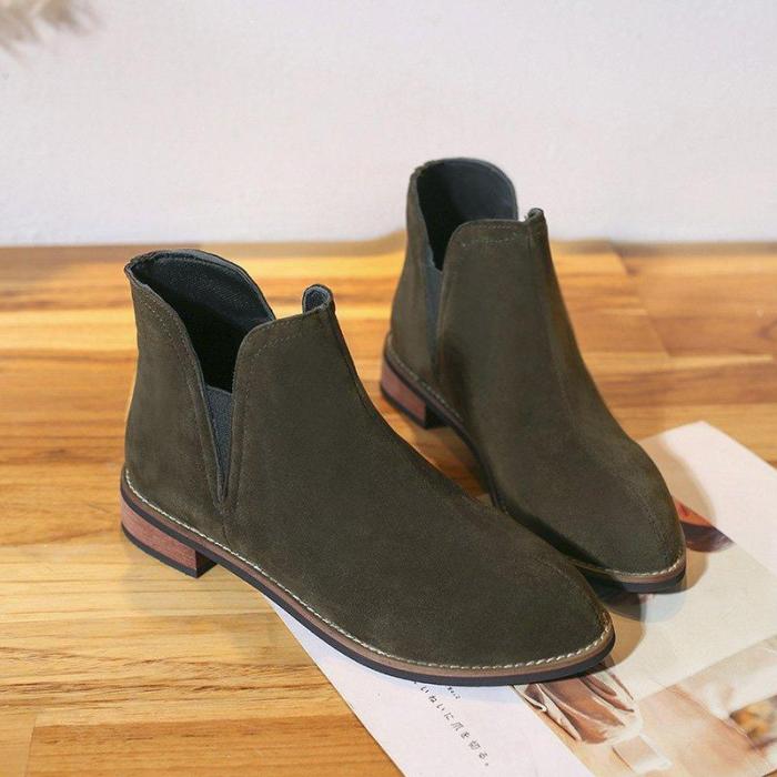 Women Plus Size Booties Casual Shoes
