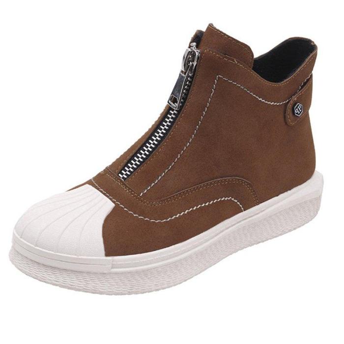 Women's All Season Casual Front Zipper Boots