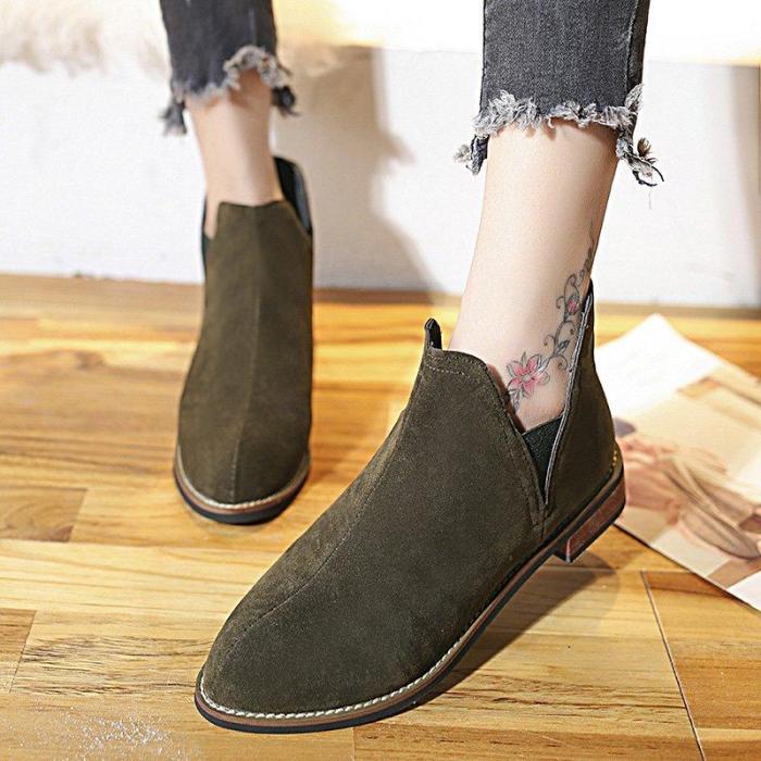 Women Plus Size Booties Casual Shoes