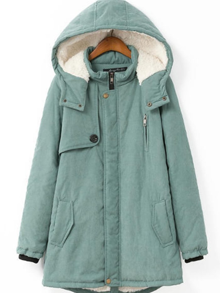 Casual Cotton Large padded cotton jacket