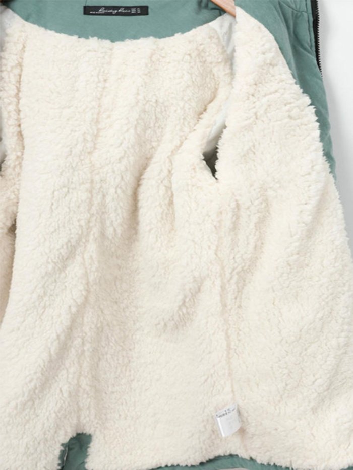 Casual Cotton Large padded cotton jacket