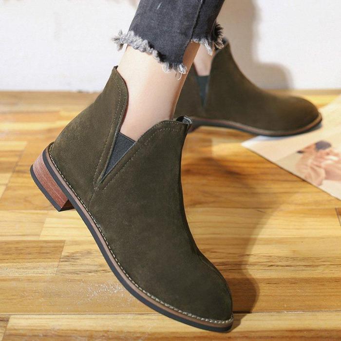 Women Plus Size Booties Casual Shoes