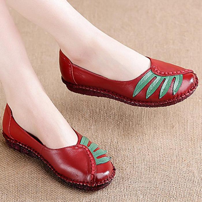 Women Flats Casual Slip On High Quality Shoes