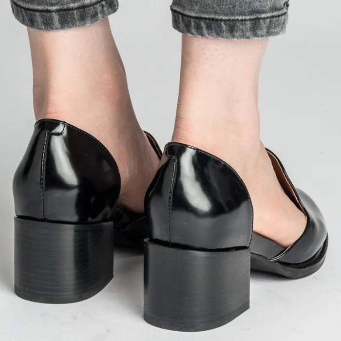 Women's Chunky Heel Vintage Leisure Shoes