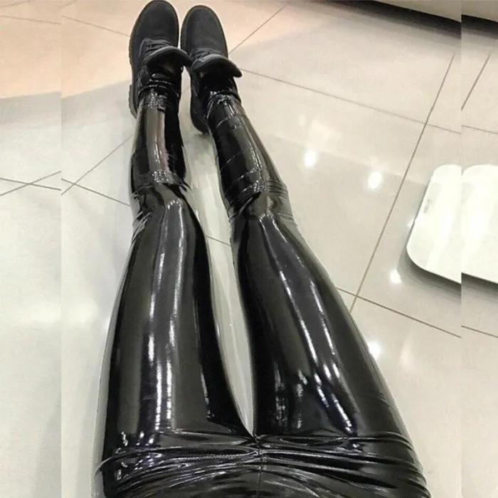 Elastic High Waist Slim Fashion Leggings