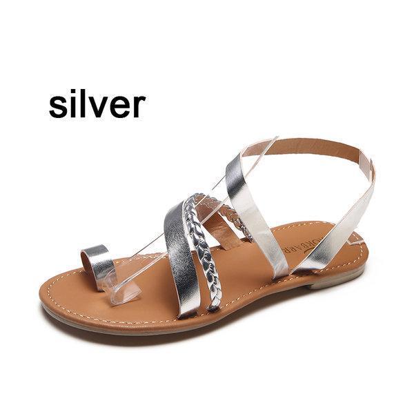 Daily Casual Flat Heel Sandals