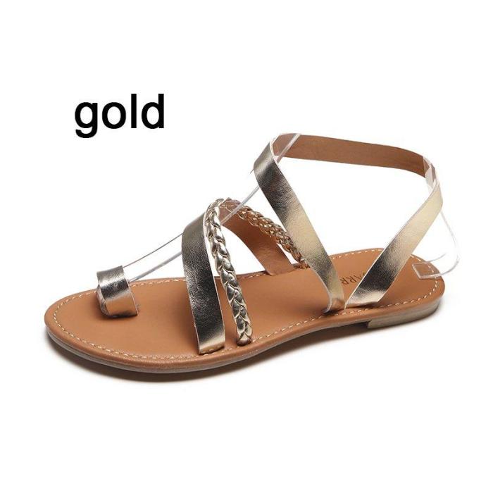 Daily Casual Flat Heel Sandals