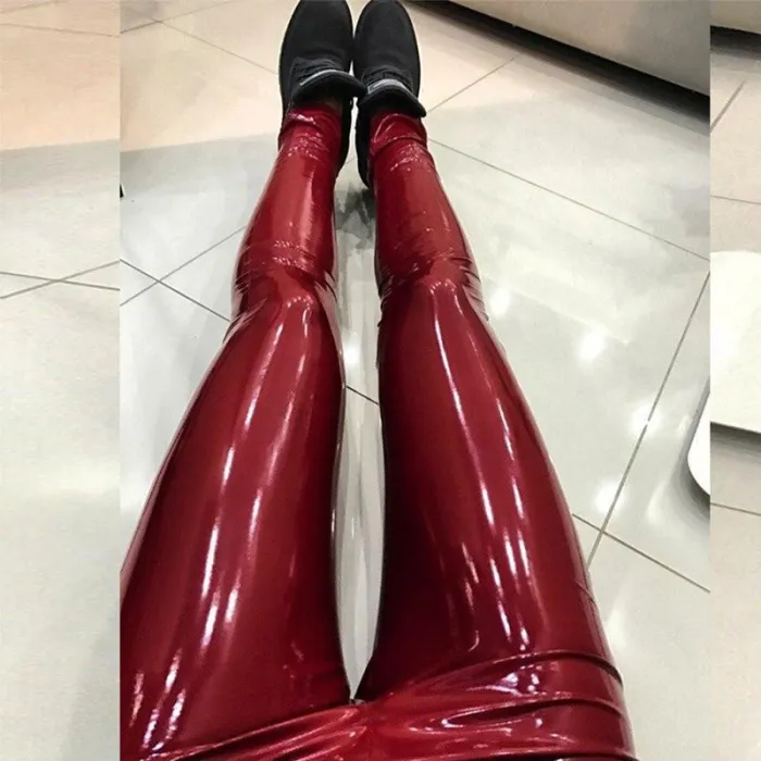 Elastic High Waist Slim Fashion Leggings