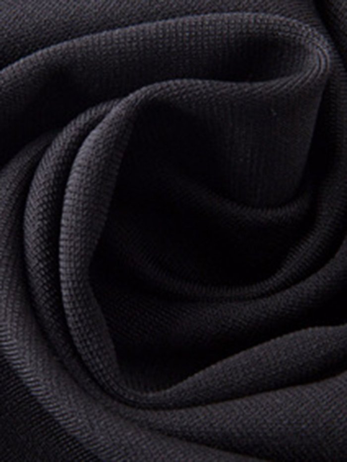 Plus Size Ruffled Basic Midi Dress