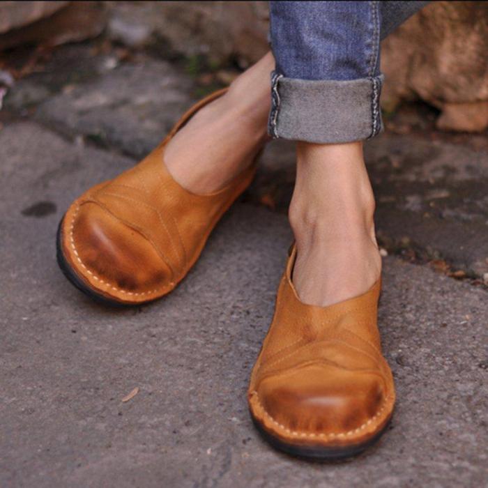 Women Soft Pu Flat Heel Spring/fall Loafers