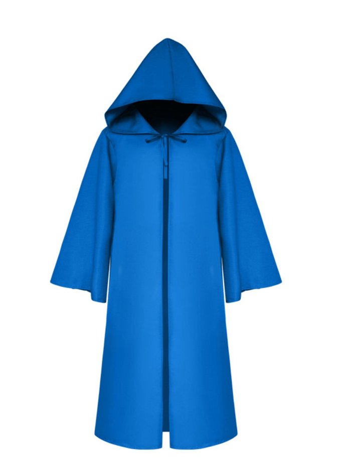 Halloween Solid 3/4 Sleeve Casual Plus Size Coats