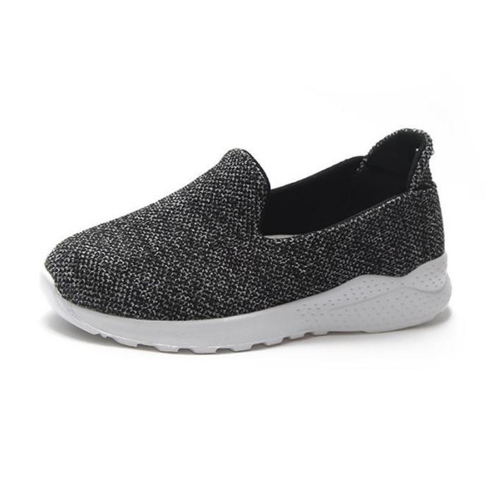 Women Mesh Fabric Sneakers Casual Comfort Slip On Shoes